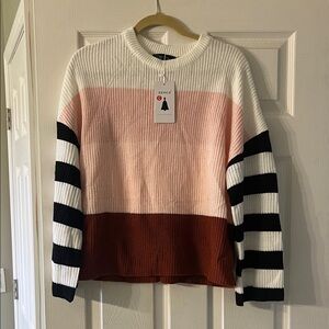 Zesica Colorblock Sweater